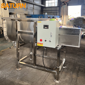 Miscelatore Orizzontale Automatico in Acciaio Inox <span class=keywords><strong>Saturn</strong></span> per Compost di Funghi, Capacità 500L - Product Image 5
