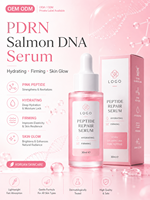 Sérum ADN de saumon PDRN, booster cutané, anti-âge, réparateur, hydratant, raffermissant, essence pour le visage, marque privée OEM