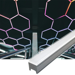 Tube LED linéaire RGB numérique DMX SMD5050 programmable et adressable en couleur pour façade de bâtiment - Product Image 2