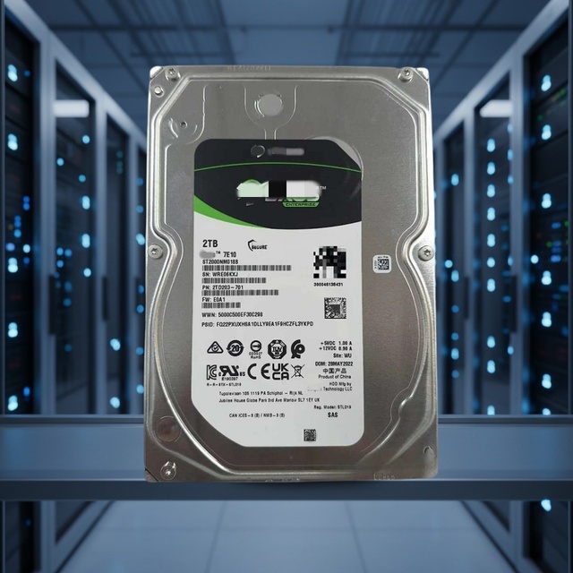 ST2000NM018B 2TB SAS 12Gb/s 7200 RPM 256MB 512e 3.5inch Enterprise HDD Hard Disk Drive