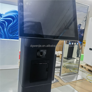 WENJIE Totems Táctiles, Kiosco Android, Terminal <span class=keywords><strong>de</strong></span> Pago <span class=keywords><strong>de</strong></span> Autoservicio, Kiosco <span class=keywords><strong>de</strong></span> Autopago con Impresora y Lector <span class=keywords><strong>de</strong></span> Códigos QR - Product Image 3