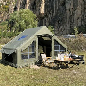 Tenda con Telaio in Legno Stampata per 4 <span class=keywords><strong>Stagioni</strong></span>, Certificata FDA LFGB, per Casa, Campeggio e Giardino, Portatile, Traspirante e Impermeabile - Product Image 4