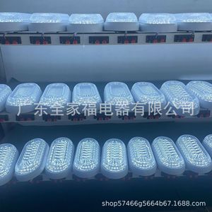 Tri-Proof <b>Light</b> Led Wall Lamp 7.25in Ip65 Waterproof Dustproof For Warehouse Indoor Outdoor <b>Lighting</b> - Product Image 4