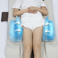 Matelas de massage électrique complet personnalisé de haute qualité en cuir PU supérieur avec fonctions chauffantes Shiatsu, mobile, fabriqué à Xiamen