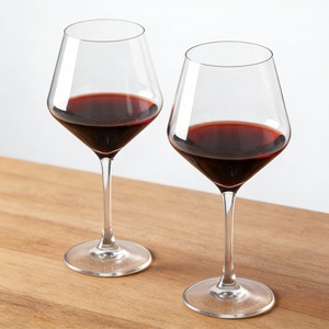 <span class=keywords><strong>Set</strong></span> <span class=keywords><strong>di</strong></span> 2 Bicchieri da Vino Senza Stelo in Stile Nordico, Bicchieri in Vetro Trasparente con Logo Personalizzato, Calici da Vino in Cristallo 400ml, Elegante Confezione Regalo, Vendita all'Ingrosso - Product Image 2
