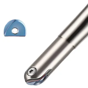 HOANYORE BNM-R4C10-100L Ball head semi circular ball blade end milling cutter precision machining
