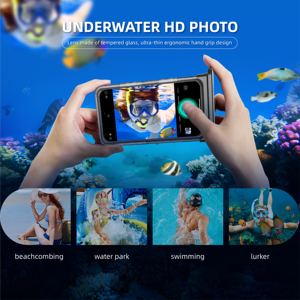 Wasserdichte Schnorchel-Tauch-Foto-Video-Hüllen für iPhone 12 13 14 15 16 Pro Max Professional Unterwasser-Telefon hülle - Product Image 5