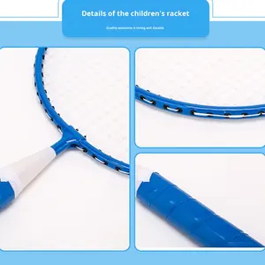 Raquette de badminton légère et facile à utiliser pour les débutants, les juniors et les programmes d'apprentissage, avec volant de badminton personnalisé - Product Image 6