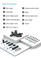 Nuevo Estabilizador de Cámara DSLR y Mirrorless Feiyu SCORP 2 con Módulo de Seguimiento IA, Estabilizador de Gimbal de Mano de 3 Ejes