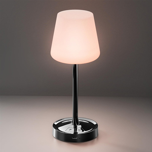 Lampe de table sans fil rechargeable et étanche, lumière de douche portable à intensité variable, lampe de chevet extérieure pour chambre, cuisine, camping - Product Image 1