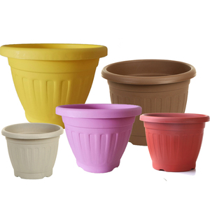 <span class=keywords><strong>Macetas</strong></span> Redondas <span class=keywords><strong>Grandes</strong></span> de Plástico para Plantas de Jardín, Precio de Fábrica - Product Image 6