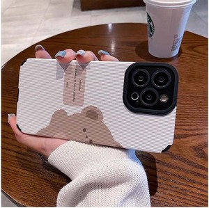 Mignon Ours Rose Impression Souple TPU En Cuir Artificiel Housse de Téléphone Portable pour Iphone 7 8 X Xr Xs 11 12 13 14 15 16 17 Pro Max - Product Image 3