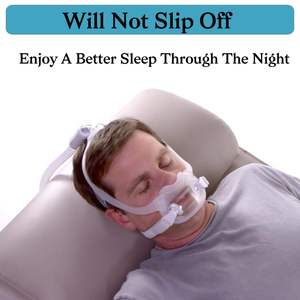 Protector de Cabeza de Repuesto Compatible con Dreamwear, Lavable, Suave y Amigable con la Piel, Sin Alergias, Correa de Gancho y Bucle - Product Image 6