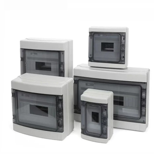 Caja de distribución de energía de plástico impermeable IP65 para exteriores Serie <span class=keywords><strong>Ha</strong></span> 4-8-12-18-24way Montaje en superficie Fotovoltaica Bus Shell Power - Product Image 6