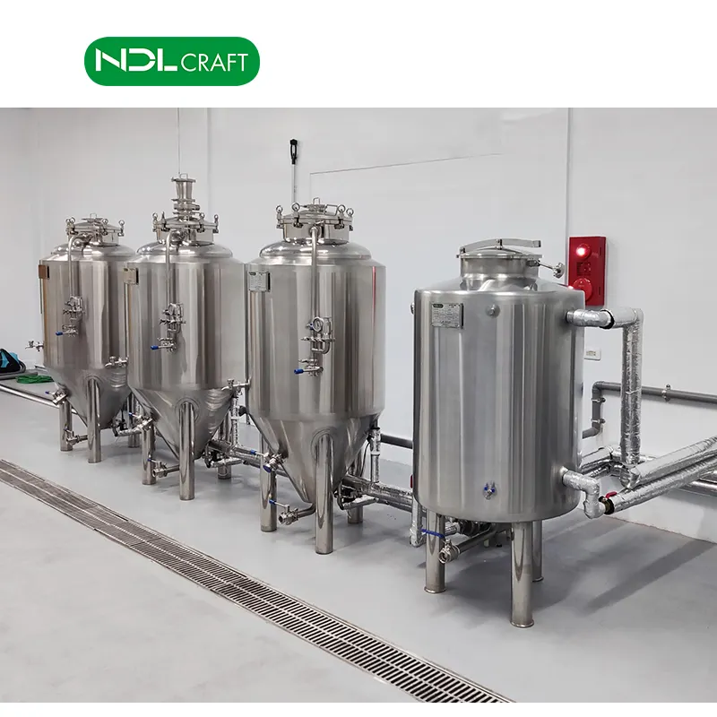 1bbl Fermenter Brite Tanks Unitank Đối Với Micro Nhà Máy Bia Thiết Bị Sản Xuất Bia