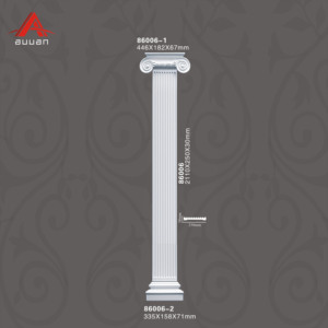 <span class=keywords><strong>Columnas</strong></span> de Interior planas de PU para casa, diseños de pilares decorativos a la venta - Product Image 3