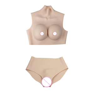 Panty de Vagina de Silicona Artificial de Fábrica y Pechos Falsos para Crossdresser, Panties de Vagina con Varios Tipos a la Venta - Product Image 4