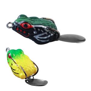 Palmer 10 pièces 15 pièces top pêche en eau grenouille <span class=keywords><strong>leurre</strong></span> ensemble boîte bionique doux tête <span class=keywords><strong>de</strong></span> serpent saut grenouille <span class=keywords><strong>leurre</strong></span> avec fil <span class=keywords><strong>de</strong></span> pêche en titane - Product Image 4