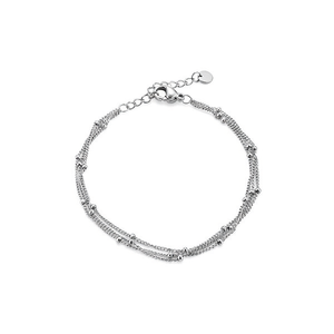 Amy Amy Fashion <b>Bracelet</b> P2055 Silver Plated Chain Link Women's Classic Style Jewelry Gift - Product Image 3