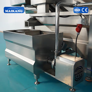 Machine à laver les légumes à bulles haute capacité avec système de pulvérisation d'eau, machine de nettoyage multifonctionnelle pour restaurant - Product Image 4