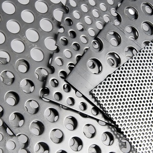 Tôles perforées en acier inoxydable AISI ISO 304 316 à trous ronds, grilles métalliques, filtres avec services de soudage et de pliage - Product Image 3