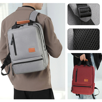Sac de voyage unisexe haut de gamme fait main par le fabricant, élégant, imperméable, en tissu Oxford, avec compartiment pour ordinateur portable et port USB, idéal pour les affaires, le camping et les voyages.