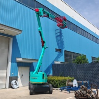 Plateforme élévatrice articulée autopropulsée de 16 m et 230 kg |   Plateforme de travail aérienne hydraulique électrique