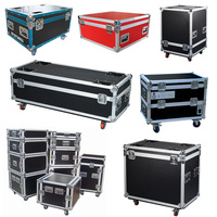 Redsun Personnalisé RGBW LED Scène Têtes Mobiles Lumières Flight Case IP65 Aluminium Equipment Case Vente en Gros Stage Laser Flight Case