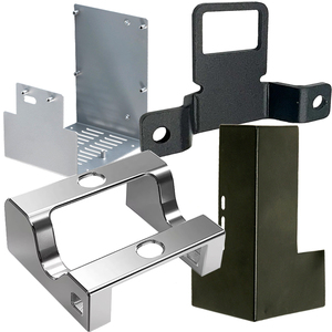 OEM tùy chỉnh chế biến công nghiệp điện bao vây 304 thép không gỉ CNC dập cắt laser vẽ tấm bộ phận kim loại - Product Image 1