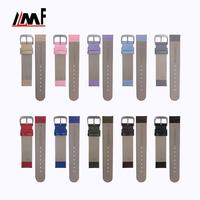 Bracelets de montre interchangeables en cuir de veau Nappa lisse et doux, multi-tailles, avec boucle en acier inoxydable – Vente chaude