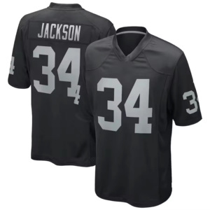 2025 Ashton Jeanty 98 # Maxx 34 # <span class=keywords><strong>Bo</strong></span> <span class=keywords><strong>Jackson</strong></span> 24 # Charles Woodson Limited Plus Size Summer American Football Jersey Manches courtes - Product Image 5