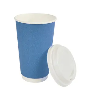 Gobest pla coated take away blank carton coffee cups paper cups for hot cold drinks with your own logo disposable cup printed