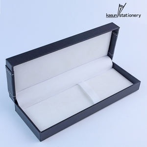 Boîte à stylos de luxe populaire en cuir PU avec LOGO personnalisé grande boîte pour stylos en métal - Product Image 3