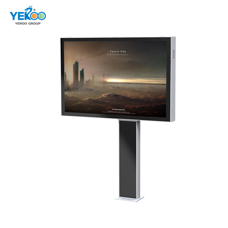 Customized 4x3m Durable Highway Unipole Backlit