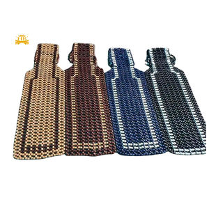 Cuentas de madera Fundas de asiento de coche Diseño Precio de fábrica Cojín de asiento de refrigeración de coche - Product Image 1