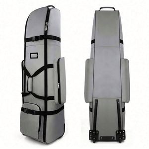 Bolsa de Viaje de Golf Profesional Personalizada al por Mayor, Fabricada con Poliéster 900D Engrosado, Tejido Impermeable de Alta Calidad con Ruedas - Product Image 1
