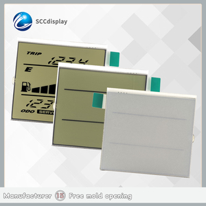 Commercio all'ingrosso eccellente HTN Anti-riflesso <span class=keywords><strong>7</strong></span> segmento <span class=keywords><strong>LCD</strong></span> <span class=keywords><strong>Display</strong></span> monocromatico nuovo SJXDGW026 per i motocicli - Product Image 6