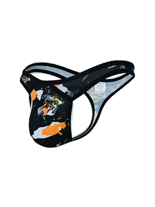 Slip da <span class=keywords><strong>Uomo</strong></span> Personalizzati in <span class=keywords><strong>Pizzo</strong></span> Stampato, a Vita Bassa e Traspiranti con Fibbia Regolabile - Product Image 2