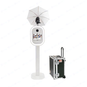 Station de photos ovale pour <span class=keywords><strong>iPad</strong></span> 13/Surface <span class=keywords><strong>Pro</strong></span> 12.3/DSLR, machine à selfie pour la location d'événements de mariage et de fête - Product Image 6