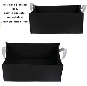 En gros haute qualité fleurs légumes jardin planteur carré pot de culture En Tissu De <span class=keywords><strong>Feutre</strong></span> sac - Product Image 3