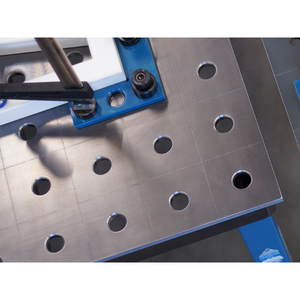 Basic GPPH <b>welding</b> <b>bench</b>, 2x1m, 12mm thick, 16mm holes - Product Image 4