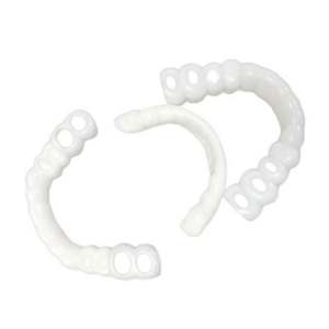 Nuevos aparatos de simulación de dientes, carillas sonrientes, <span class=keywords><strong>dentaduras</strong></span> postizas cosméticas, cubierta de diente falso superior e inferior, herramienta perfecta - Product Image 1