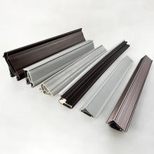 Bande d'étanchéité magnétique pour porte en <span class=keywords><strong>bois</strong></span> avec revêtement PU, 12 mm, 15 mm, porte intérieure, anti-collision, insonorisante, résistante aux hautes températures, adhésive - Product Image 1