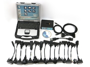 Universal Truck Excavator Diagnostic <b>Kit</b> Tool For-Jaltest Link Jaltes + Toughbook CF53 Diagnostic Laptop - Product Image 1