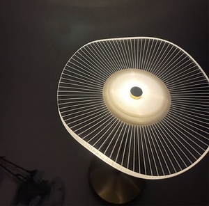 Đèn Bàn Acrylic Hình Lá Sen Thiết Kế Mới Đèn Ngủ LED Điều Chỉnh Độ Sáng Điều Khiển Cảm Ứng Đèn Bàn Trang Trí Nhà Cửa - Product Image 3