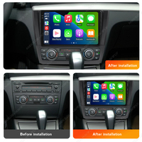 MEKEDE MS Android 8+256GB Écran DSP Vidéo de voiture pour BMW Série 1 E81 E82 E87 2008-2012 Système de navigation GPS stéréo