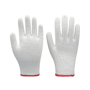 Guantes de algodón Dingguan, antiestáticos, antideslizantes, resistentes al desgaste, protección de manos, trabajo de seguridad, uso general, fábrica personalizable - Product Image 4