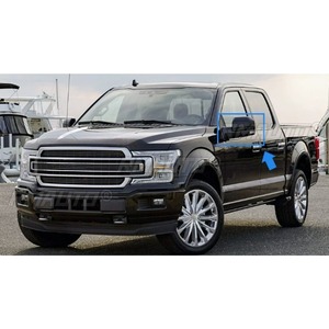 Coque de protection pour rétroviseur latéral de voiture, coque de rétroviseur pour Ford F150 2015-2020, kit carrosserie, accessoires auto - Product Image 3