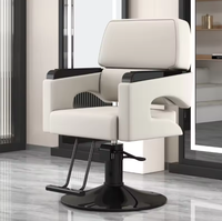 Fauteuil de Coiffure Professionnel Moderne pour Salon de Beauté et Barbier – Chaise de Barbier Relevable pour Femme – Vente en Gros