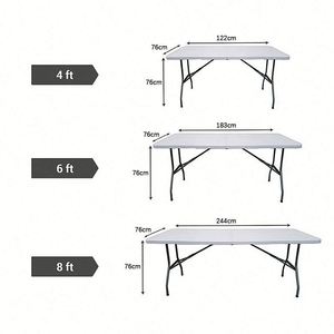 Custom Table Polyester Stretch <b>Tablecloths</b> Top Cover for Advertising 6ft/8ft <b>Rectangle</b> Trade Show Event Logo Anti-Wrinkle - Product Image 4
